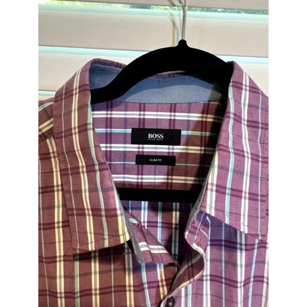 Hugo Boss Long Sleeve Button Up‎ Shirt - Size XL